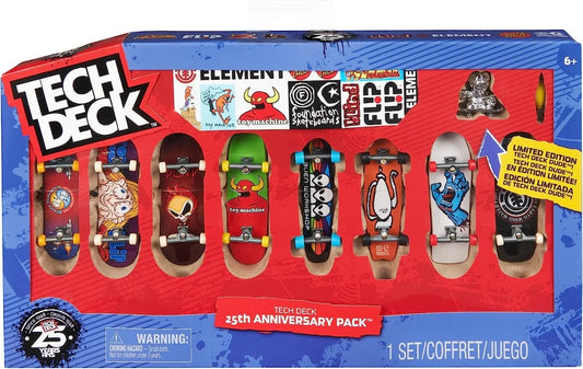 Pack 8 Tech Deck Skate 25 Aniversario Edicion Limitada