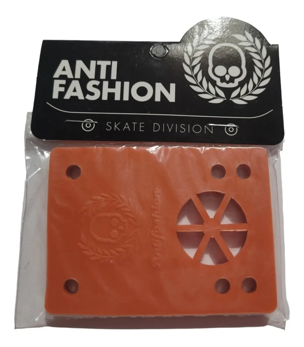 Elevadores Naranjas Para Skate 3mm ANTIFASHION