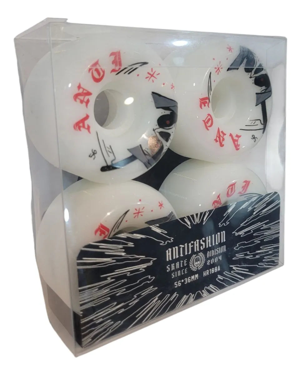 Set Ruedas Parca Skate Conicas 54mm ANTIFASHION