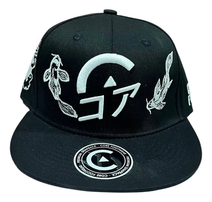 Gorra Negra Japonés CORE
