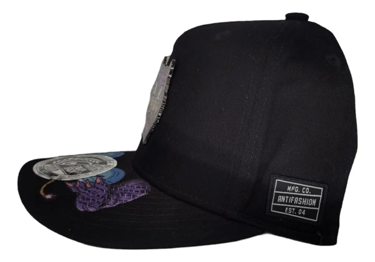 Gorra Negra Grizzly ANTIFASHION