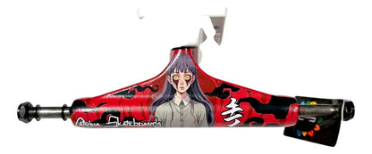 Trucks Rojos Anime 8" Para Skate CATRINA