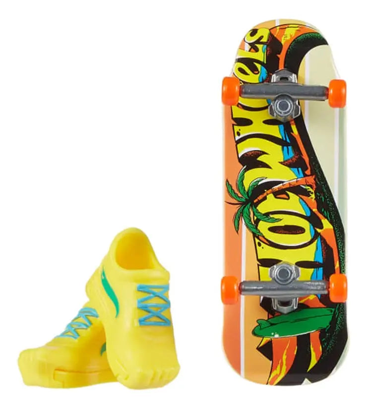 Patineta Para Dedos Con Tenis On Vacation Finger Board HOT WHEELS