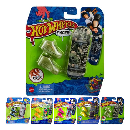 Patineta Para Dedos Con Tenis Finger Board HOT WHEELS