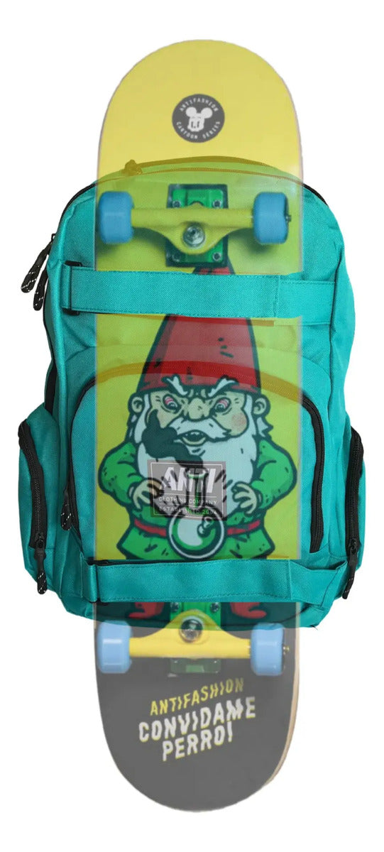 Mochila Skate Azul Cielo ANTIFASHION