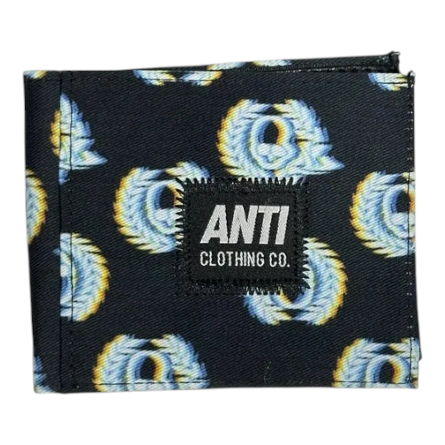 Cartera Negra Glitch ANTIFASHION