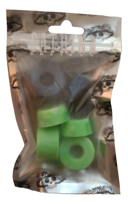 Set Gomas Verdes, Cazuelas Y Pivotes Para Trucks CATRINA