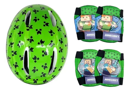 Patines Minecraft Creeper Línea Ajustables 19-22 MINECRAFT