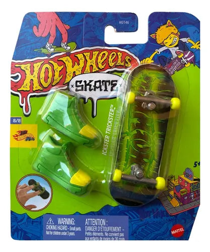 Patineta Para Dedos Con Tenis Finger Board HOT WHEELS
