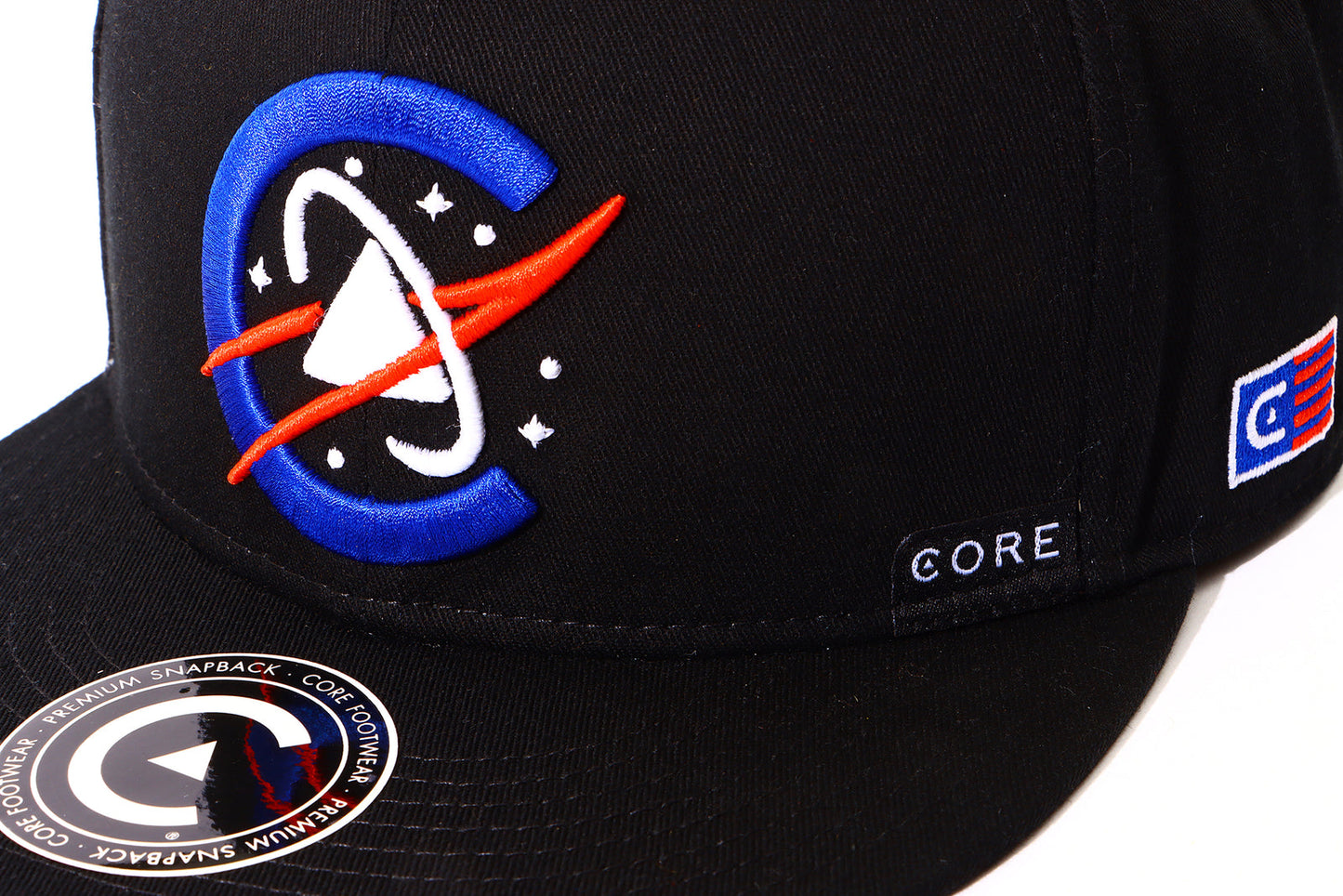 Gorra Negra Nasa CORE