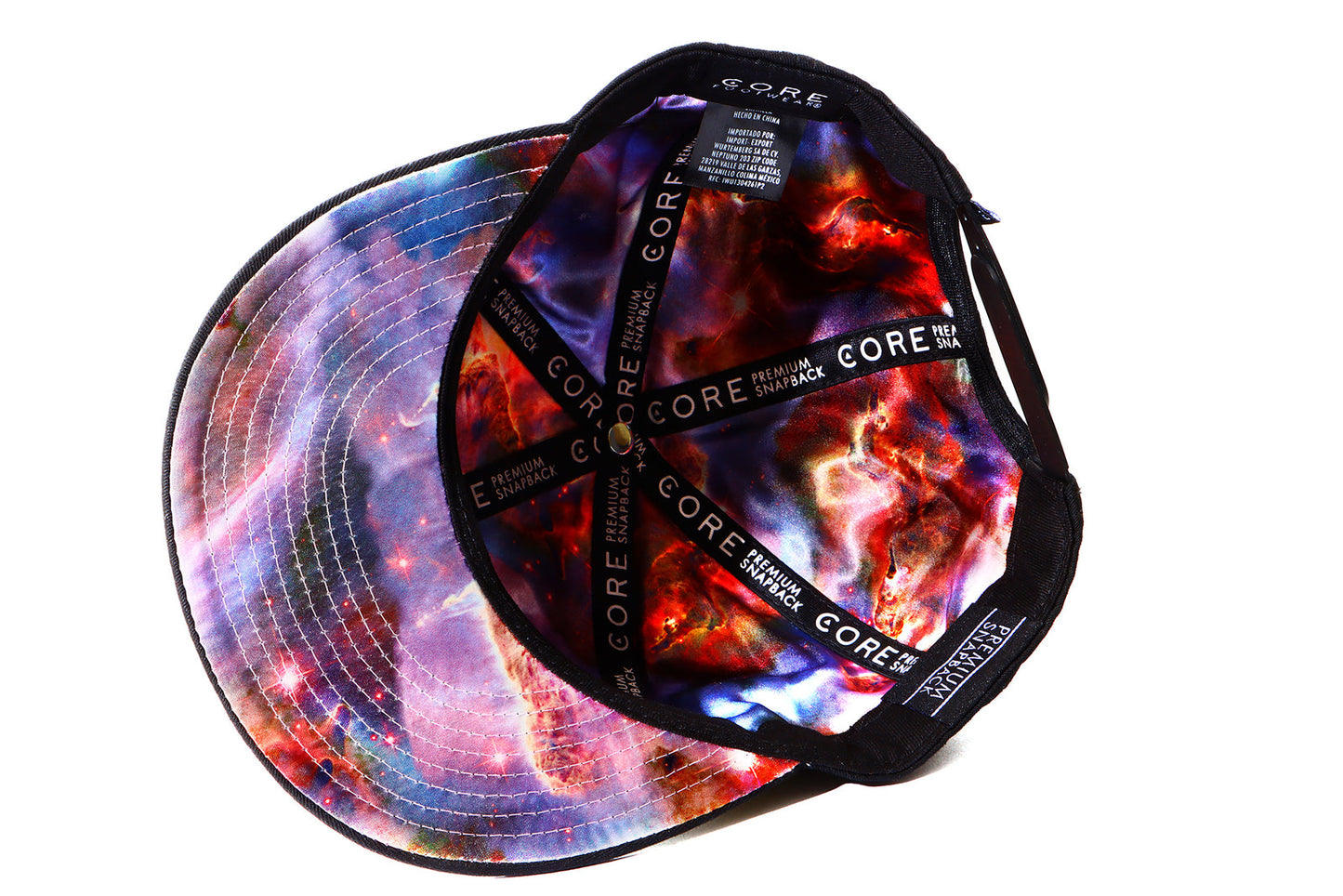 Gorra Negra Nasa CORE