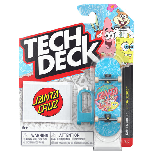 Finger Board Santa Cruz Spongebob Best Friends Patineta Para Dedos TECH DECK