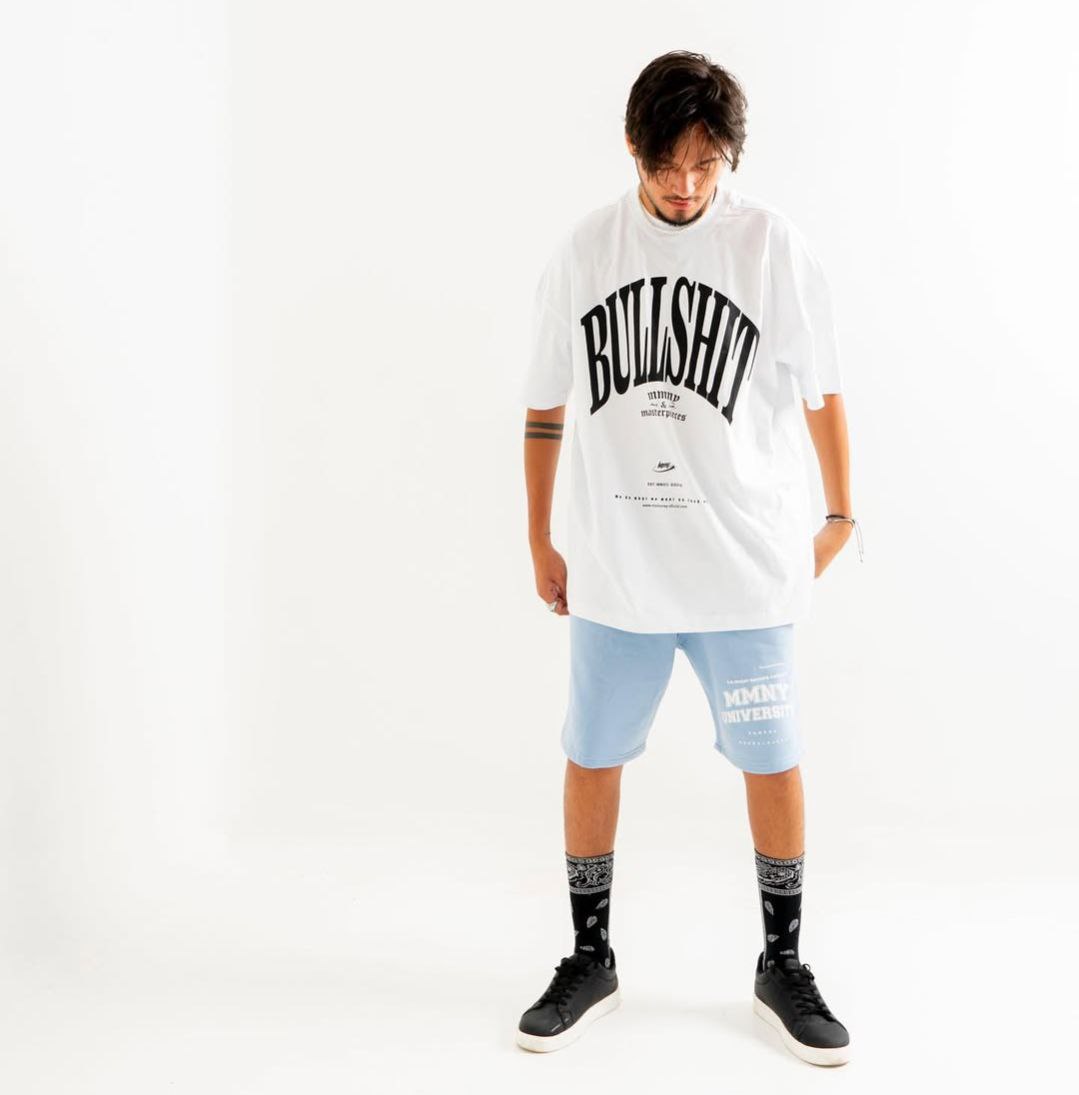 Bermuda Azul Oversized MOMONEY