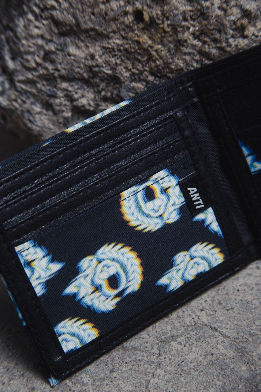 Cartera Negra Glitch ANTIFASHION
