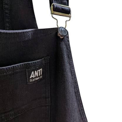 Overol Mezclilla Black Antifashion