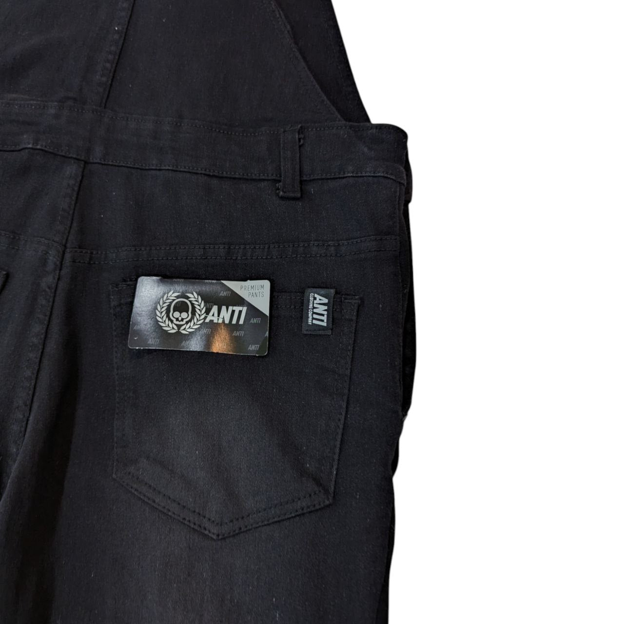 Overol Mezclilla Black Antifashion