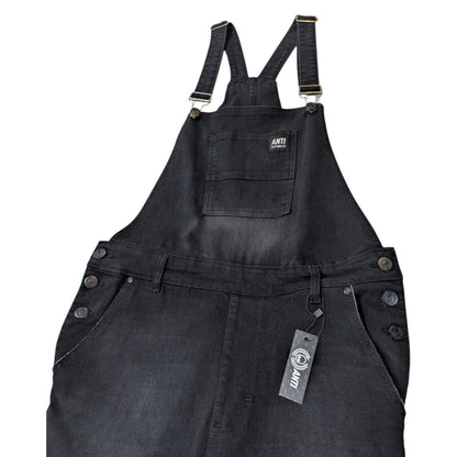 Overol Mezclilla Black Antifashion