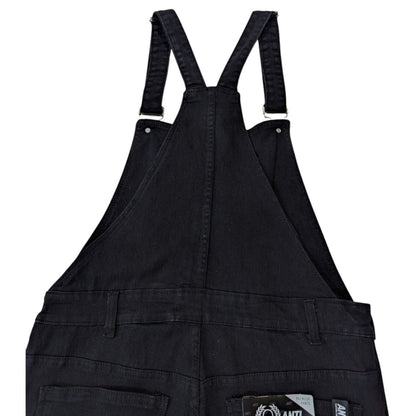 Overol Mezclilla Black Antifashion