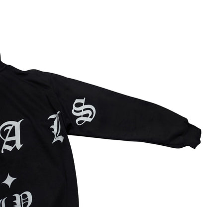 Hoodie Negra Locals 13 CORE