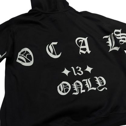 Hoodie Negra Locals 13 CORE