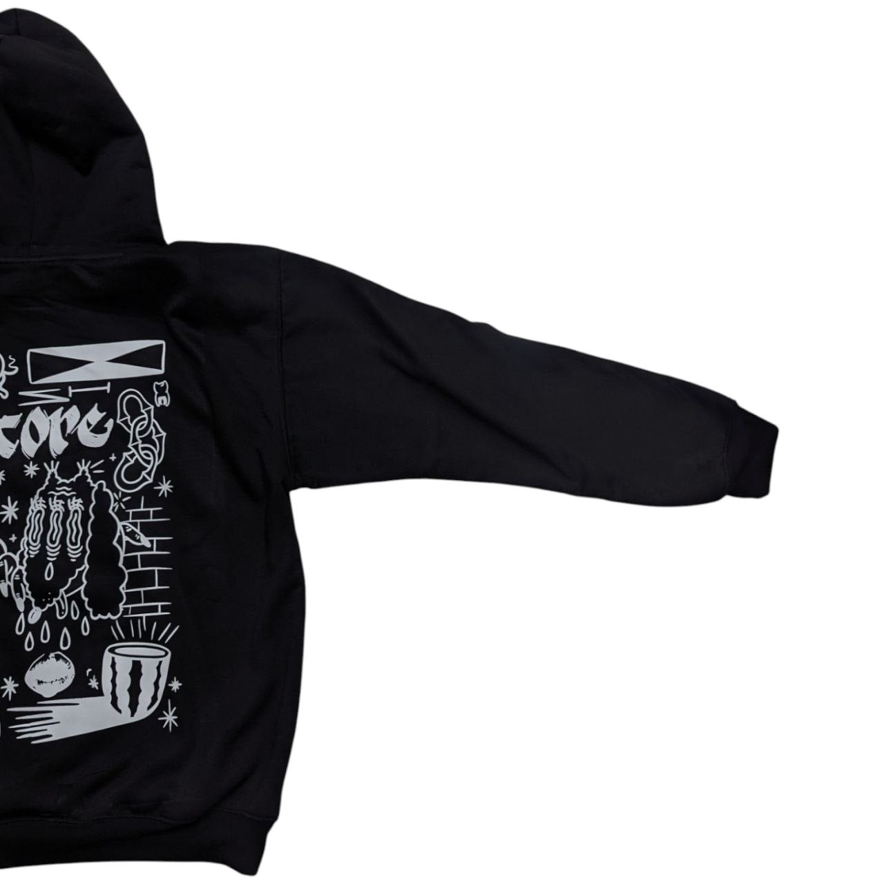 Hoodie Negra Garbesh CORE