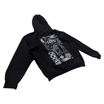 Hoodie Negra Garbesh CORE