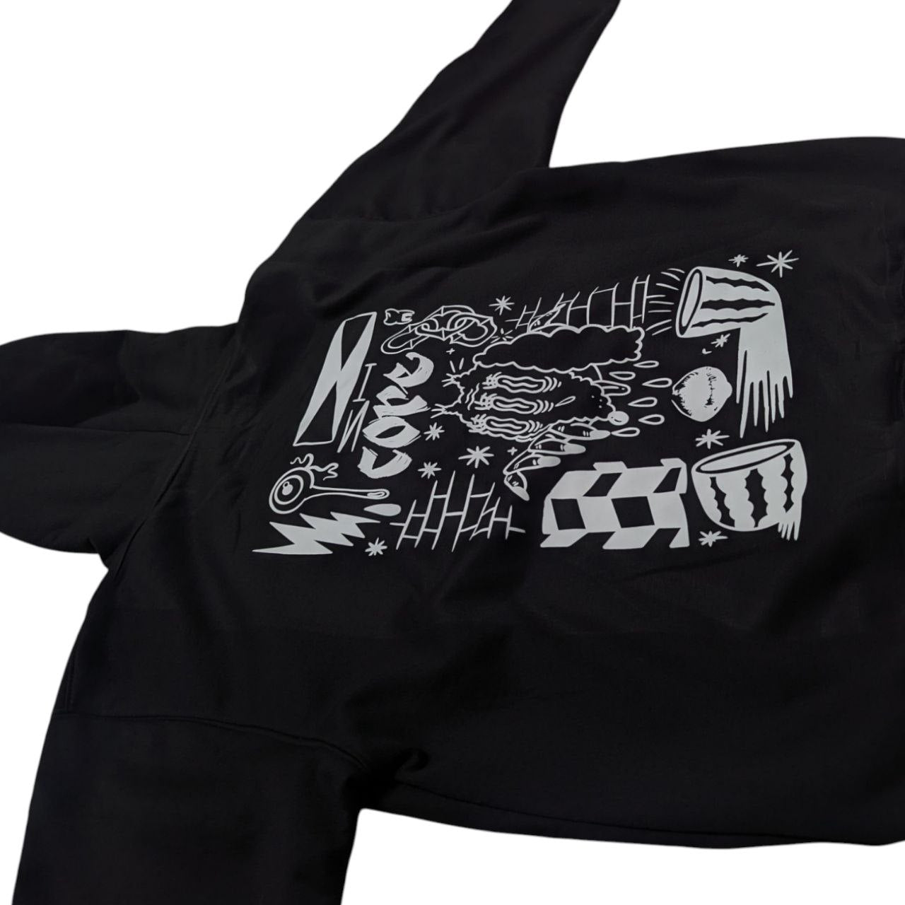 Hoodie Negra Garbesh CORE