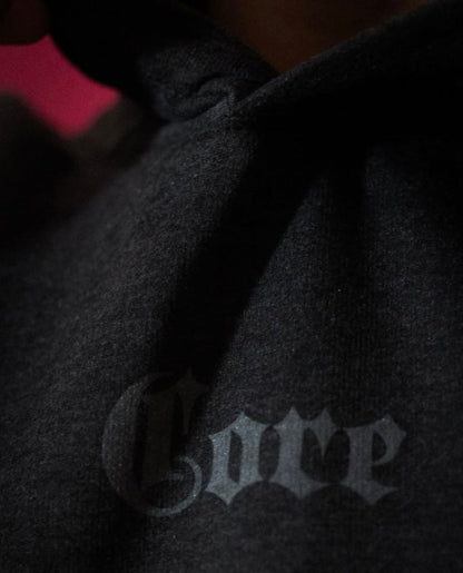 Hoodie Gris Corona De Espinas CORE