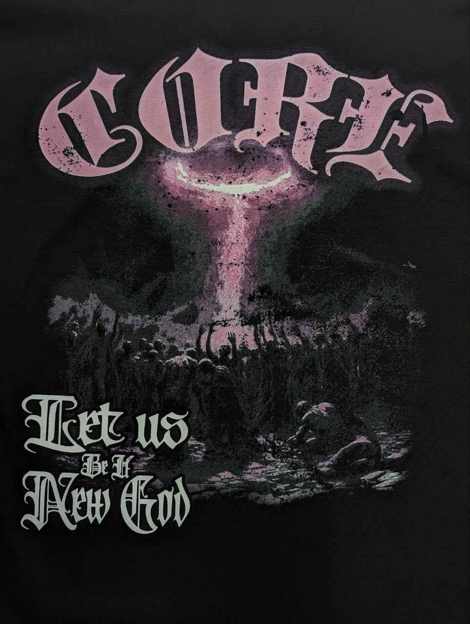 Playera Oversized Bomba Neon CORE