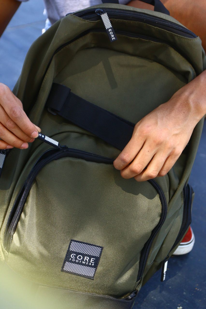 Mochila Skate Verde CORE