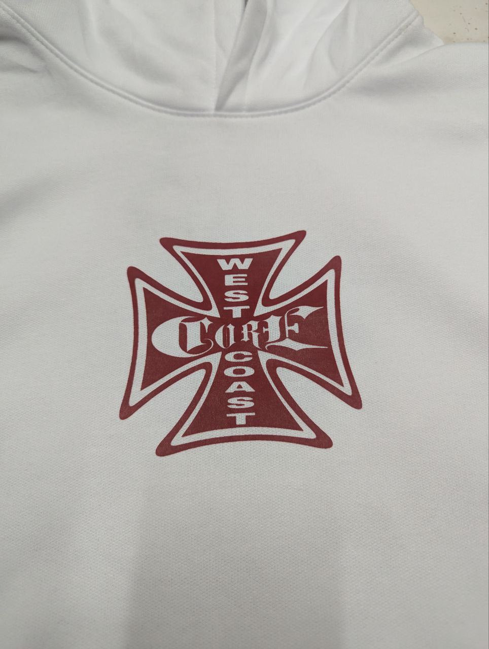 Hoodie Blanca West Coast CORE