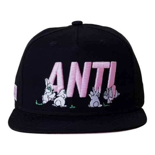 Gorra Negra Rabits ANTIFASHION