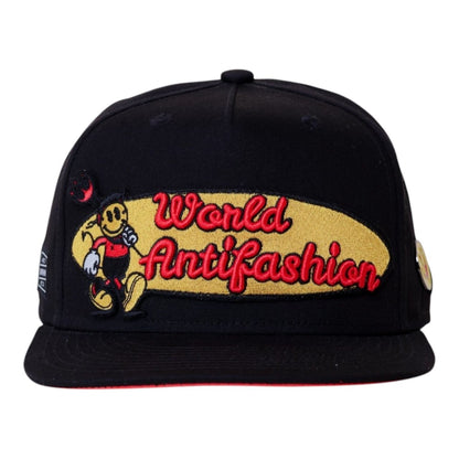 Gorra Negra World ANTIFASHION