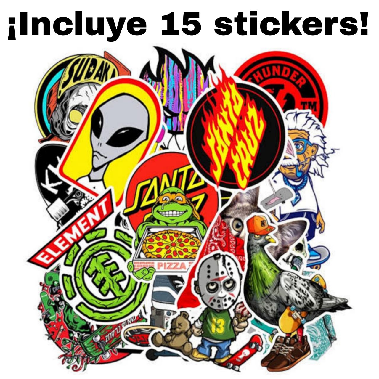 Lija Trasparente Para Skate CATRINA + Stickers