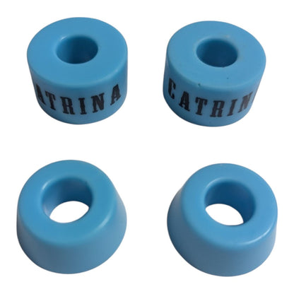 Set Gomas Azules Para Patineta 90A CATRINA