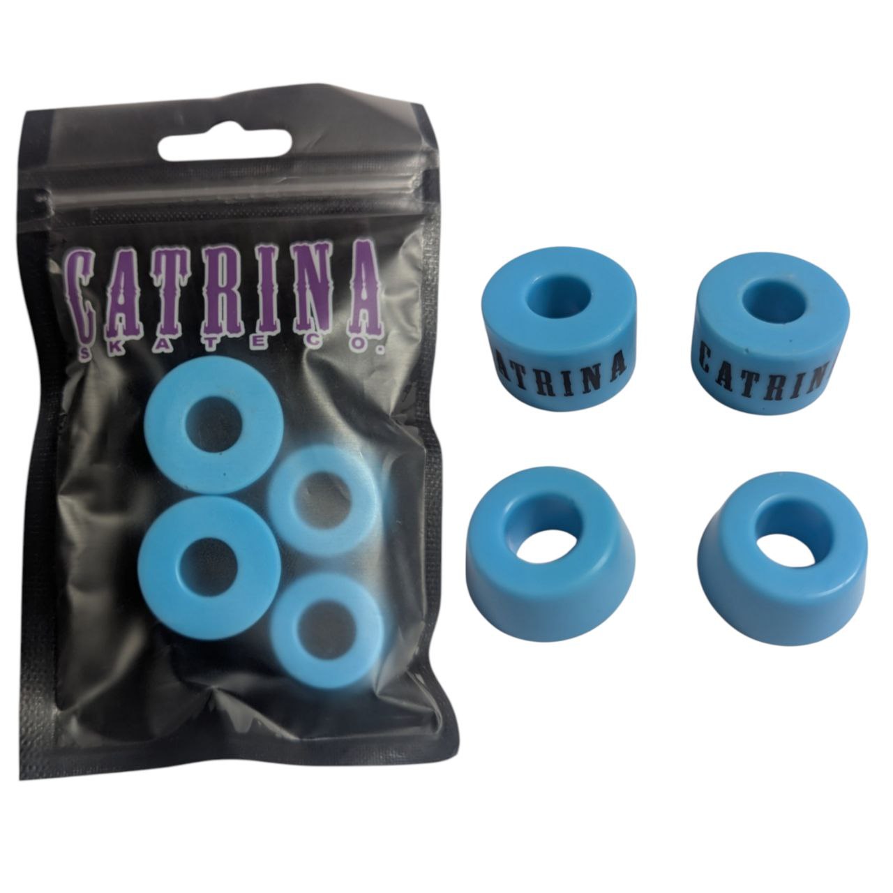 Set Gomas Azules Para Patineta 90A CATRINA