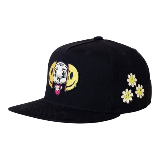 Gorra Negra Skull Happy Face ANTIFASHION