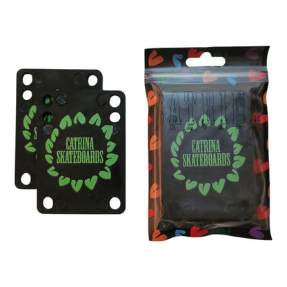 Elevadores Negros Para Skate 3mm CATRINA