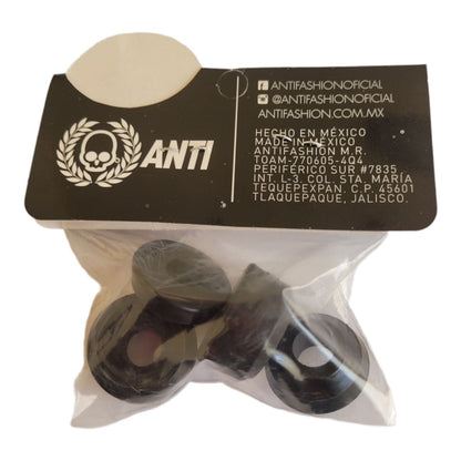 Set Gomas Negras Para Patineta 90A ANTIFASHION