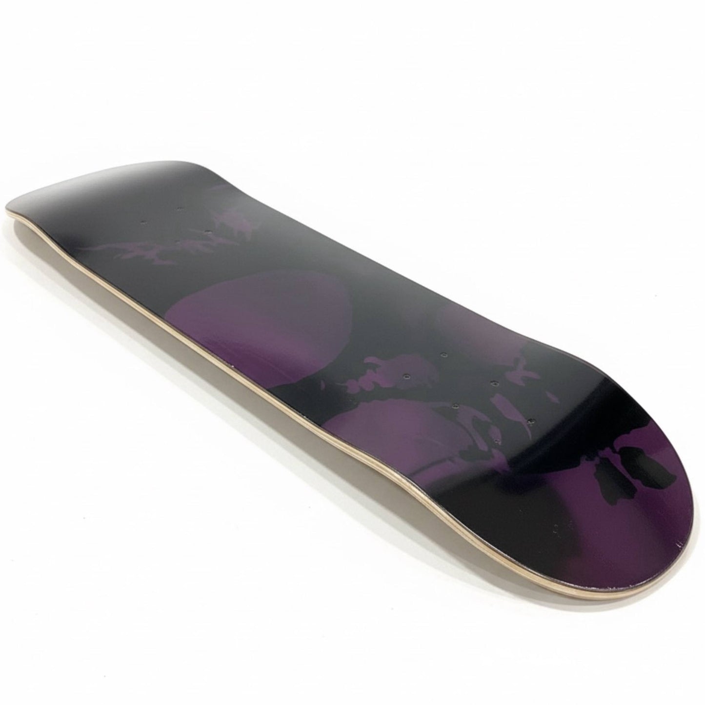 Tabla Craneo Morado Para Skate ANTIFASHION