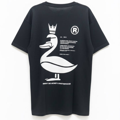 Playera Negra Duck MOMONEY