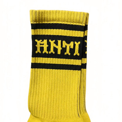 Calcetas Amarillas Huesitos De Compresión ANTIFASHION