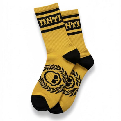 Calcetas Amarillas Huesitos De Compresión ANTIFASHION