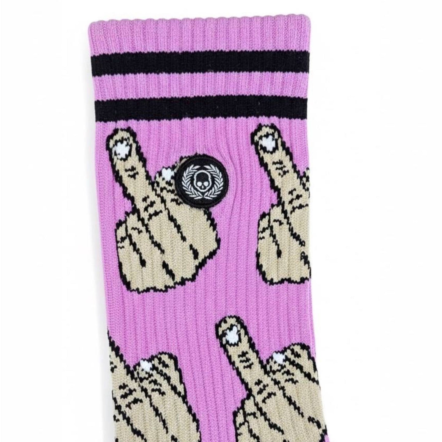 Calcetas Rosas Dedo De Compresión ANTIFASHION