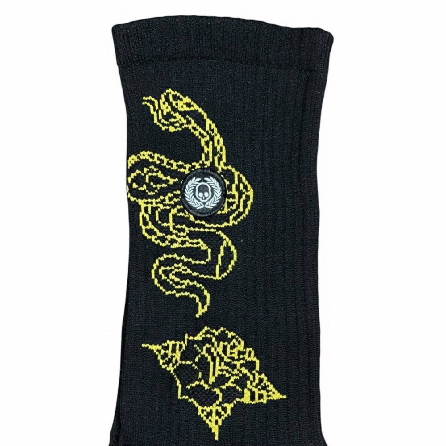 Calcetas Negras Serpiente De Compresión ANTIFASHION