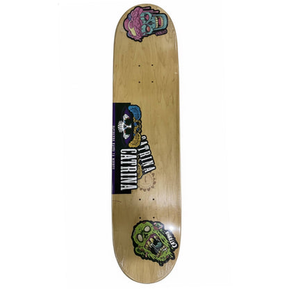 Tabla Craneo Arcoiris Para Skate CATRINA