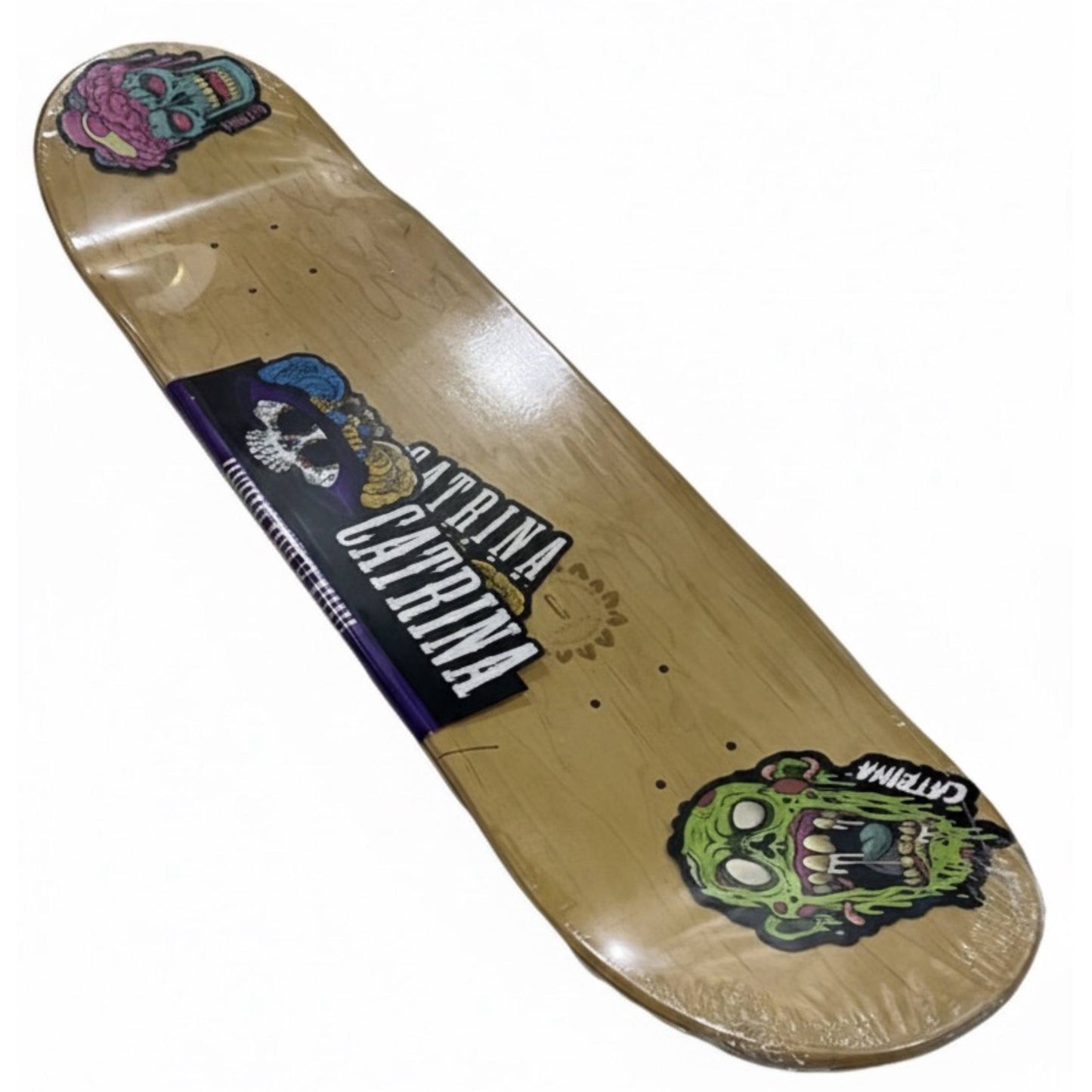 Tabla Craneo Arcoiris Para Skate CATRINA