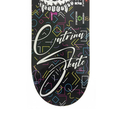 Tabla Craneo Arcoiris Para Skate CATRINA