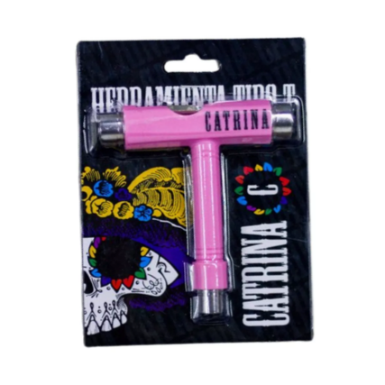 Llave T Rosa Herramienta Skate CATRINA