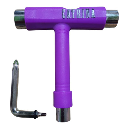 Llave T Morada Herramienta Skate CATRINA